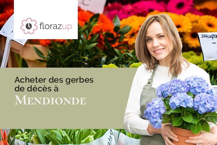 créations florales pour des obsèques à Mendionde (Pyrénées-Atlantiques/64240)