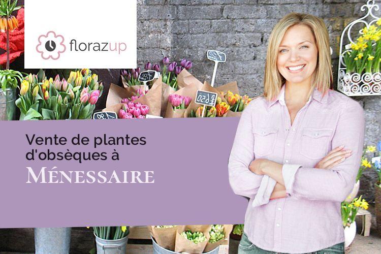 fleurs deuil pour un deuil à Ménessaire (Côte-d'Or/21430)