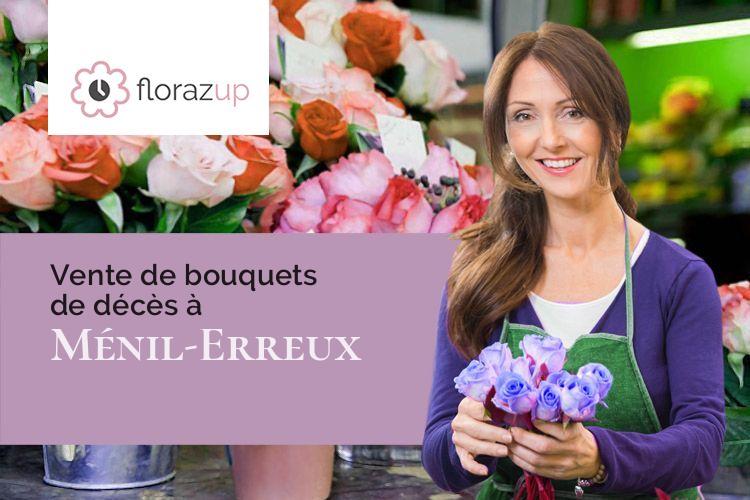 créations de fleurs pour des obsèques à Ménil-Erreux (Orne/61250)