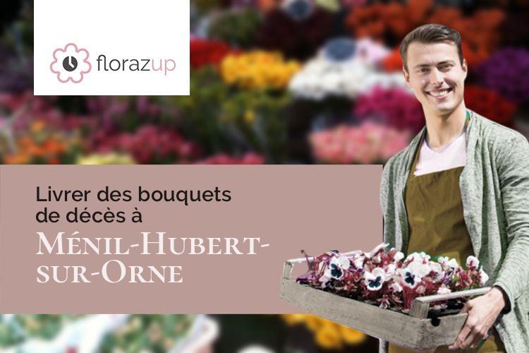 coupes de fleurs pour des obsèques à Ménil-Hubert-sur-Orne (Orne/61430)