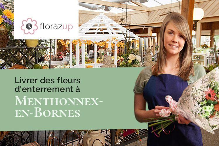 coupes de fleurs pour une crémation à Menthonnex-en-Bornes (Haute-Savoie/74350)
