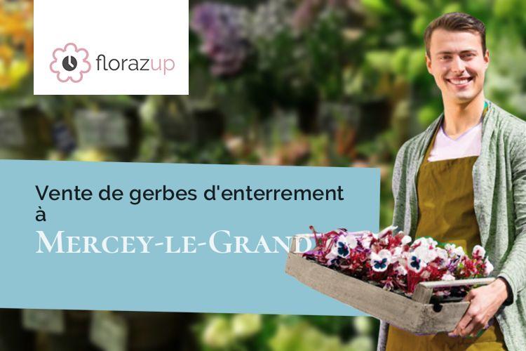 couronnes florales pour des obsèques à Mercey-le-Grand (Doubs/25410)