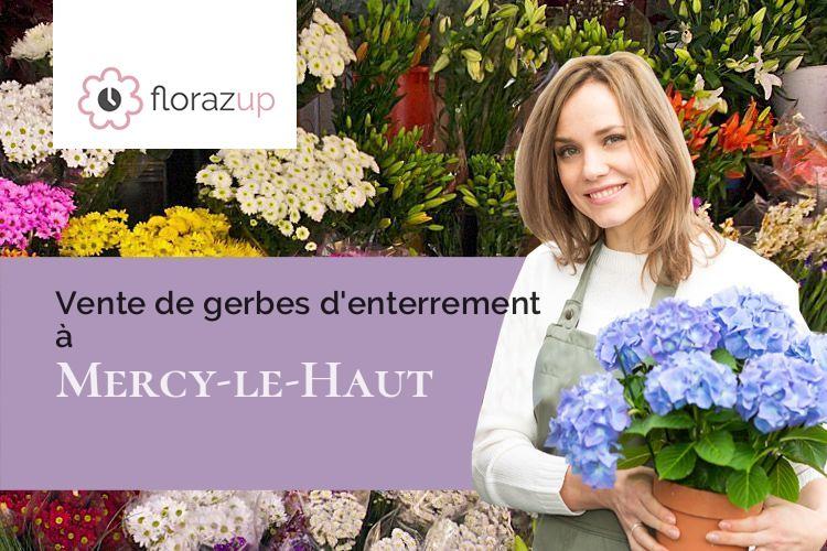 couronnes de fleurs pour une crémation à Mercy-le-Haut (Meurthe-et-Moselle/54560)