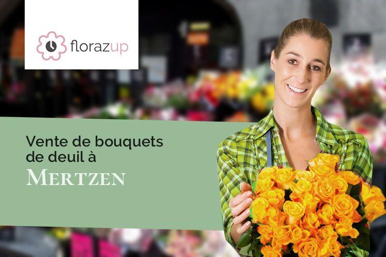 créations florales pour une crémation à Mertzen (Haut-Rhin/68210)