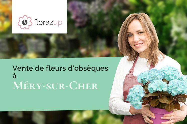 coupes de fleurs pour des obsèques à Méry-sur-Cher (Cher/18100)