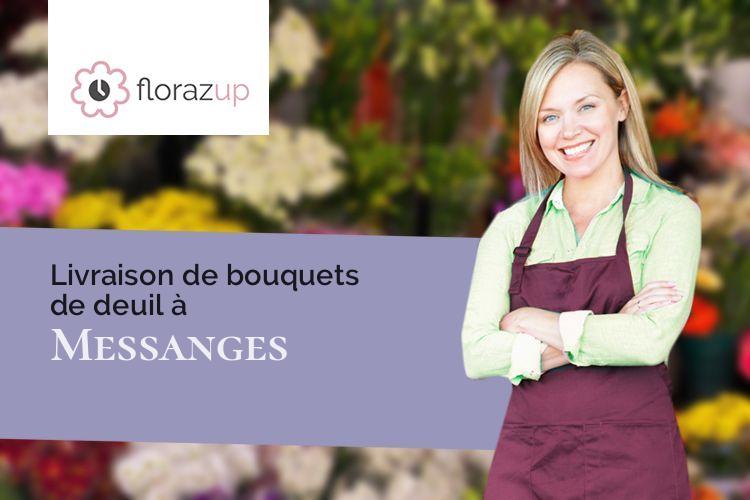 compositions de fleurs pour une crémation à Messanges (Côte-d'Or/21220)