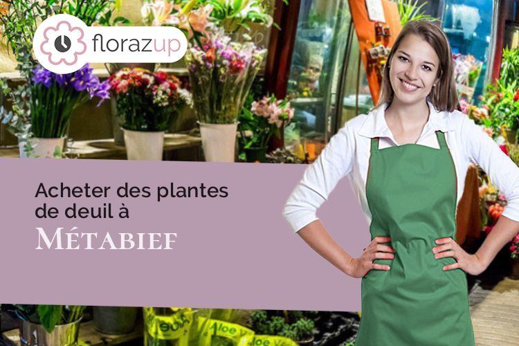 plantes pour un enterrement à Métabief (Doubs/25370)