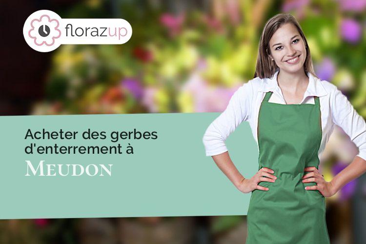 couronnes de fleurs pour un décès à Meudon (Hauts-de-Seine/92190)