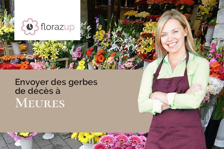compositions florales pour un décès à Meures (Haute-Marne/52310)