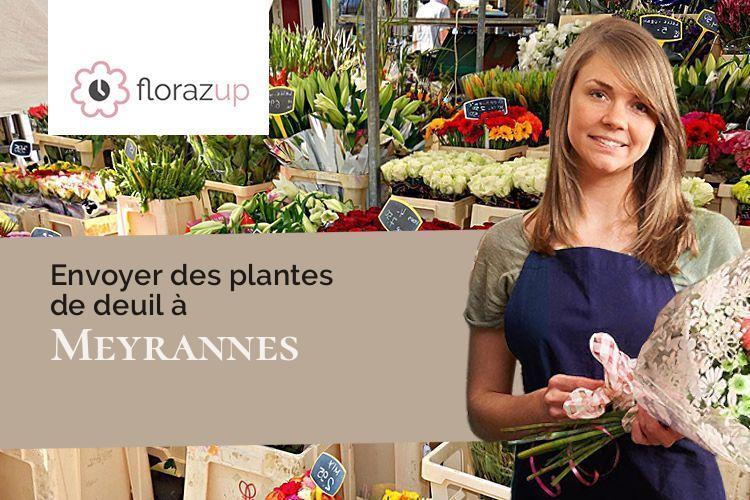 créations florales pour des obsèques à Meyrannes (Gard/30410)