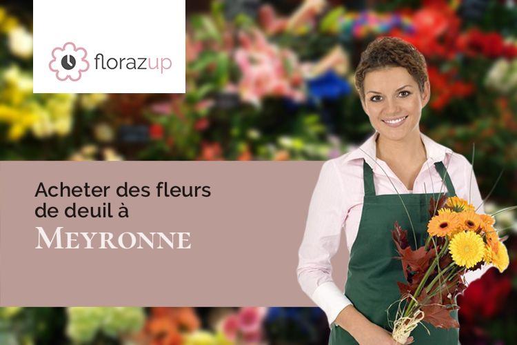 coeurs de fleurs pour un enterrement à Meyronne (Lot/46200)