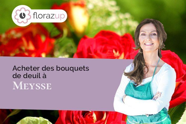 couronnes florales pour une crémation à Meysse (Ardèche/07400)