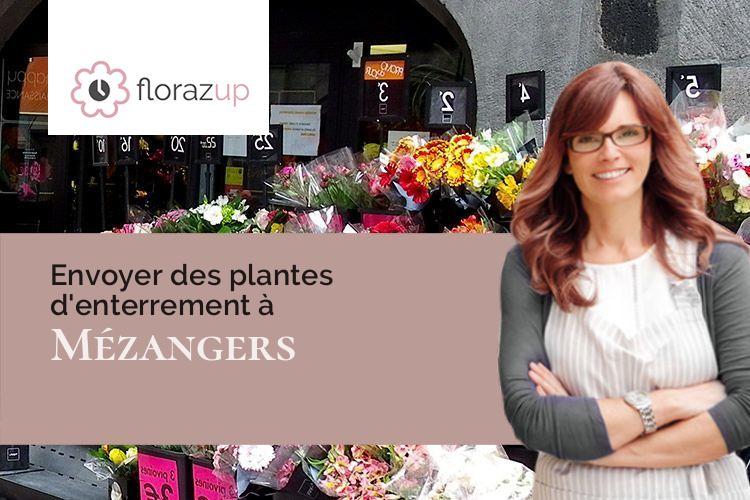 compositions de fleurs pour un deuil à Mézangers (Mayenne/53600)