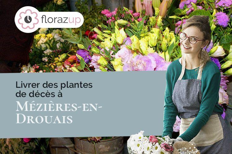 gerbes de fleurs pour des funérailles à Mézières-en-Drouais (Eure-et-Loir/28500)