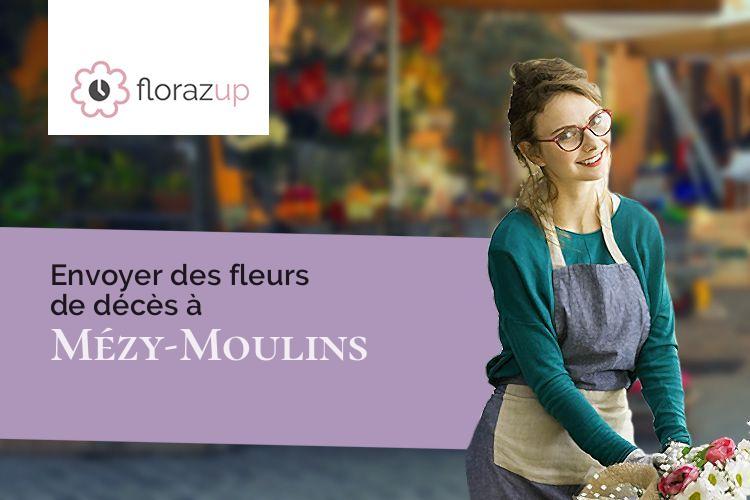 plantes pour des funérailles à Mézy-Moulins (Aisne/02650)