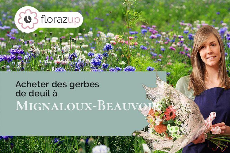 compositions florales pour une crémation à Mignaloux-Beauvoir (Vienne/86550)