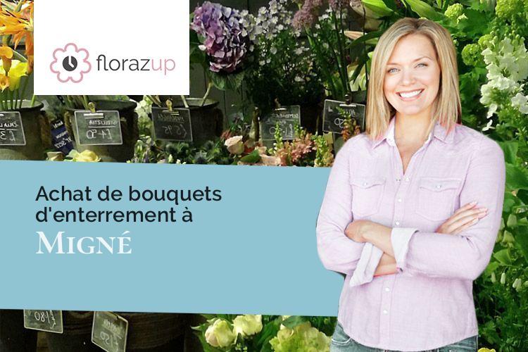 créations florales pour une crémation à Migné (Indre/36800)