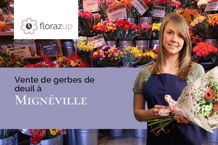 créations florales pour un deuil à Mignéville (Meurthe-et-Moselle/54540)