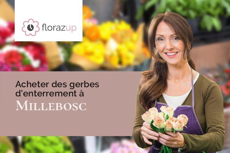 créations florales pour des funérailles à Millebosc (Seine-Maritime/76260)