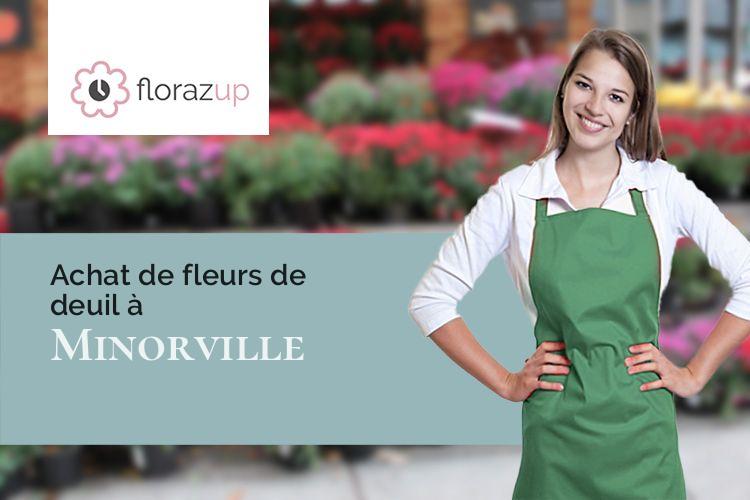 créations florales pour des funérailles à Minorville (Meurthe-et-Moselle/54385)