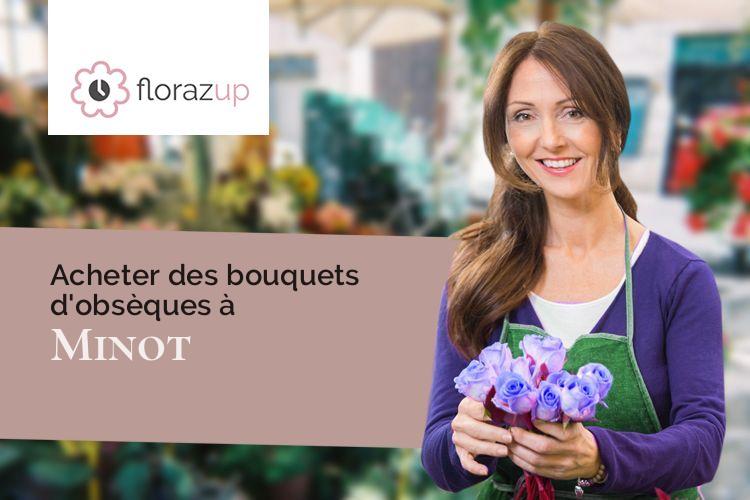 gerbes de fleurs pour une crémation à Minot (Côte-d'Or/21510)