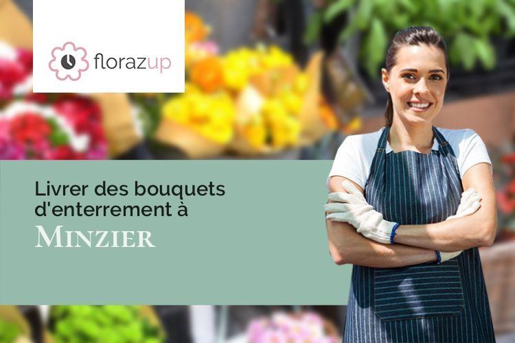 couronnes florales pour un décès à Minzier (Haute-Savoie/74270)