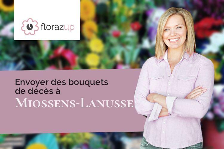 couronnes de fleurs pour un décès à Miossens-Lanusse (Pyrénées-Atlantiques/64450)