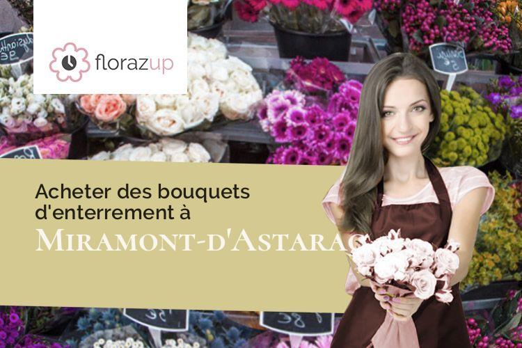 coupes de fleurs pour une crémation à Miramont-d'Astarac (Gers/32300)