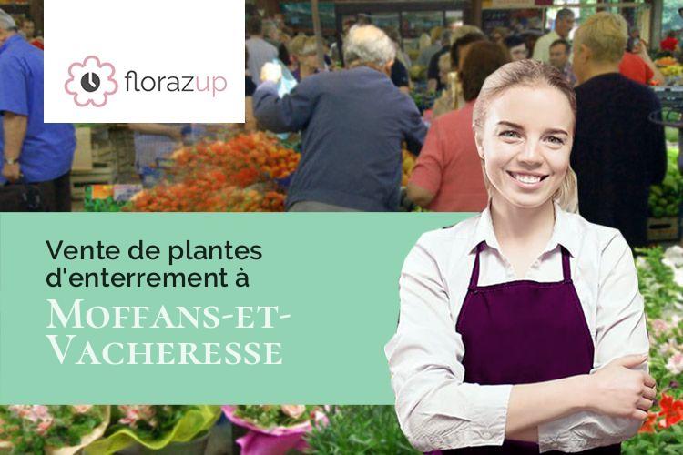 coupes de fleurs pour un enterrement à Moffans-et-Vacheresse (Haute-Saône/70200)