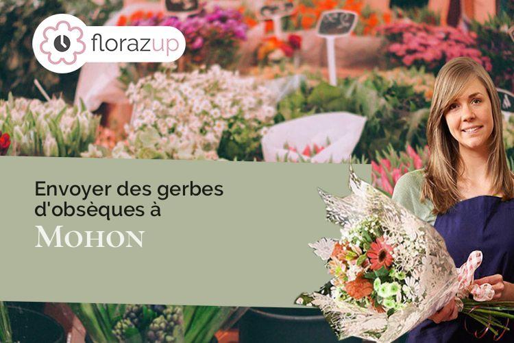 plantes pour des obsèques à Mohon (Morbihan/56490)