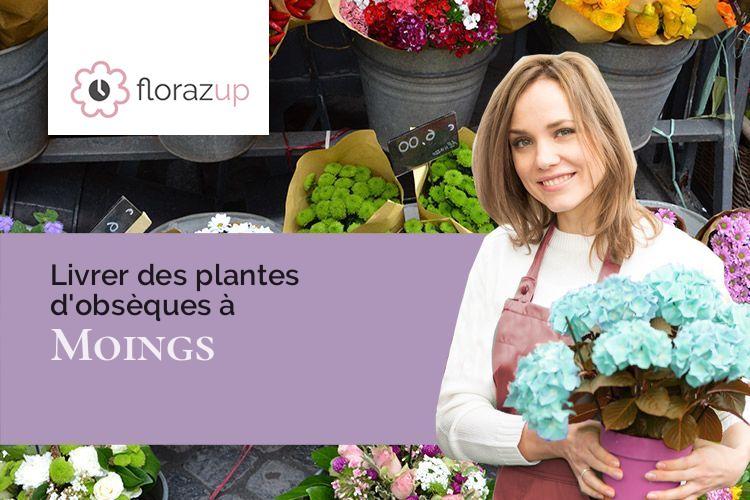 fleurs deuil pour un enterrement à Moings (Charente-Maritime/17500)