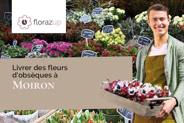 créations florales pour des obsèques à Moiron (Jura/39570)