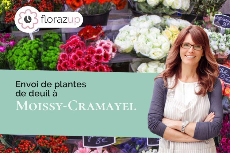 créations de fleurs pour un décès à Moissy-Cramayel (Seine-et-Marne/77550)