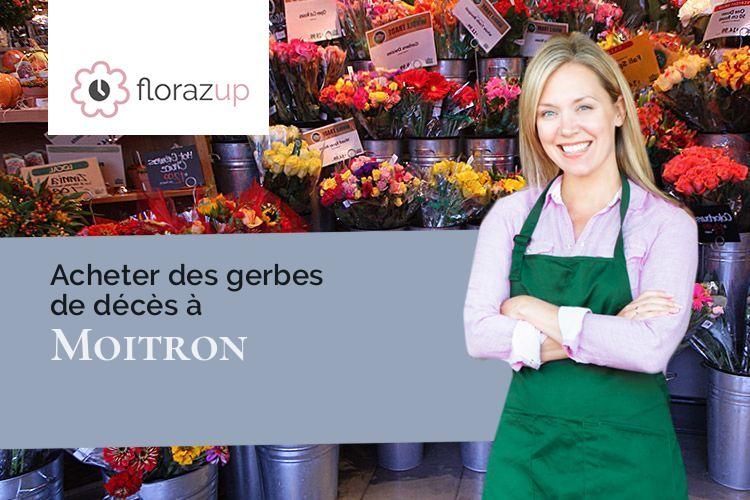 gerbes de fleurs pour une crémation à Moitron (Côte-d'Or/21510)