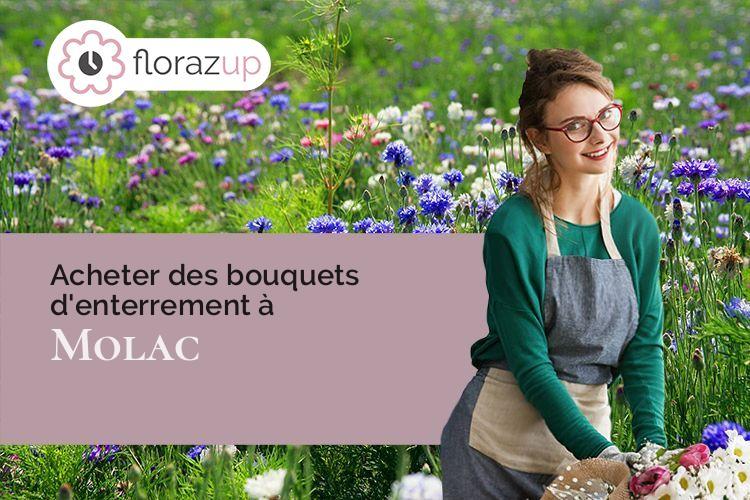 bouquets de fleurs pour une crémation à Molac (Morbihan/56230)