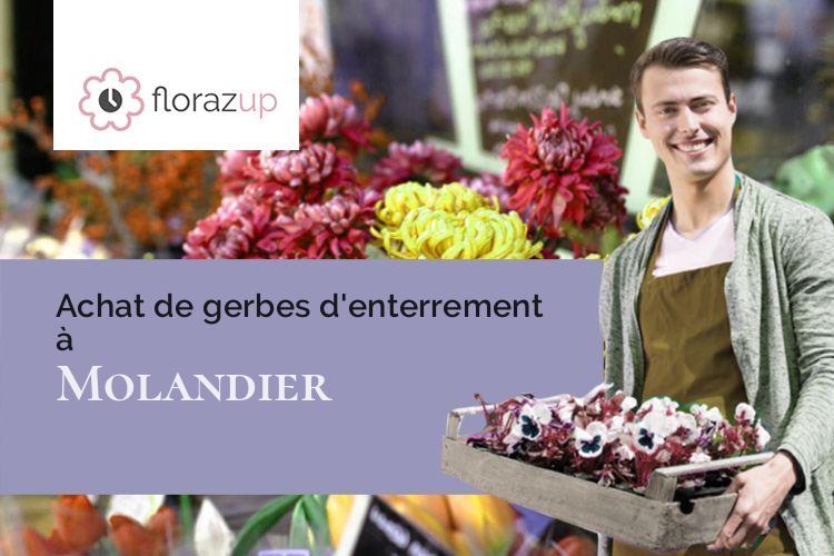 créations de fleurs pour un deuil à Molandier (Aude/11420)