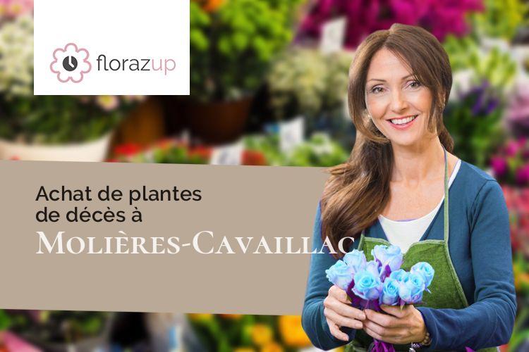 coupes de fleurs pour une crémation à Molières-Cavaillac (Gard/30120)