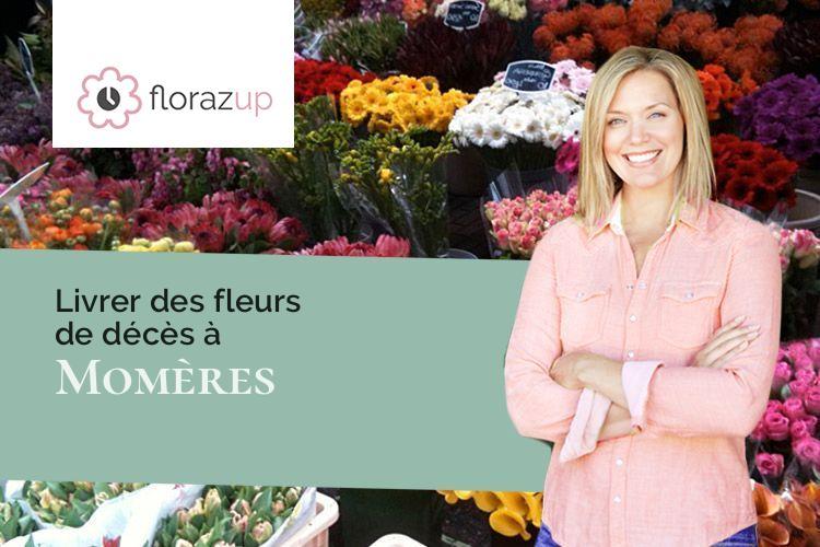 créations florales pour des funérailles à Momères (Hautes-Pyrénées/65360)