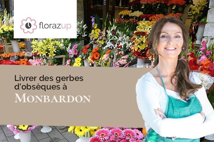 coupes de fleurs pour un décès à Monbardon (Gers/32420)