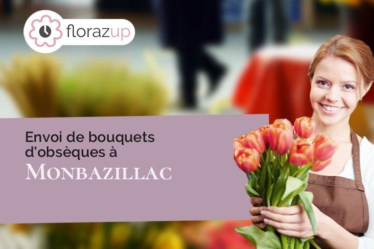 compositions florales pour un décès à Monbazillac (Dordogne/24240)