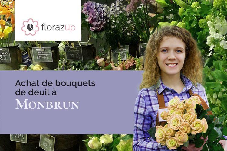 coupes de fleurs pour des obsèques à Monbrun (Gers/32600)