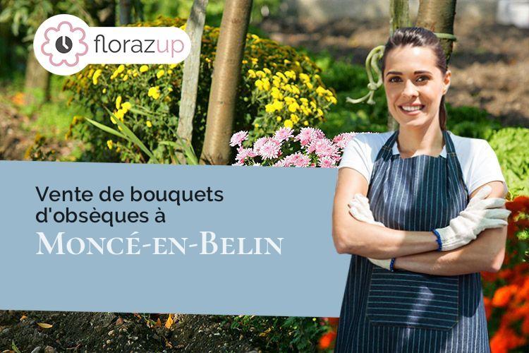 coupes de fleurs pour une crémation à Moncé-en-Belin (Sarthe/72230)