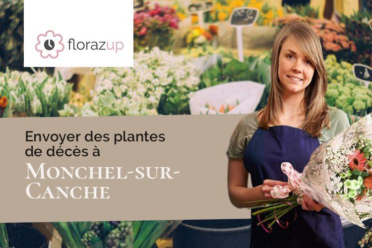 compositions florales pour un deuil à Monchel-sur-Canche (Pas-de-Calais/62270)