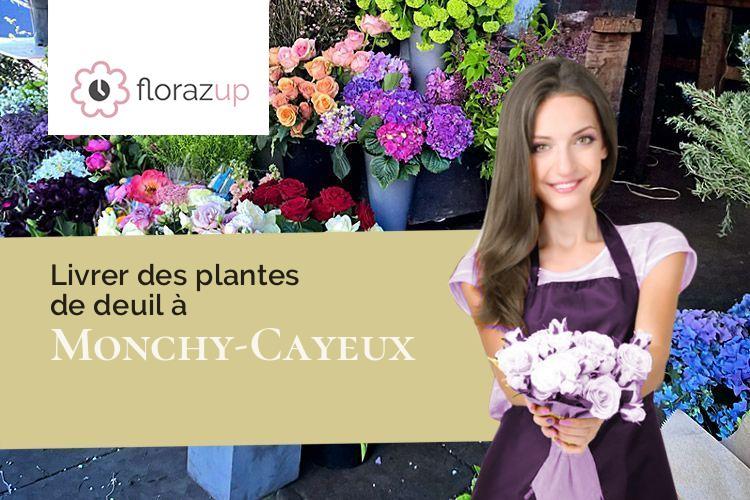 coupes de fleurs pour des funérailles à Monchy-Cayeux (Pas-de-Calais/62134)