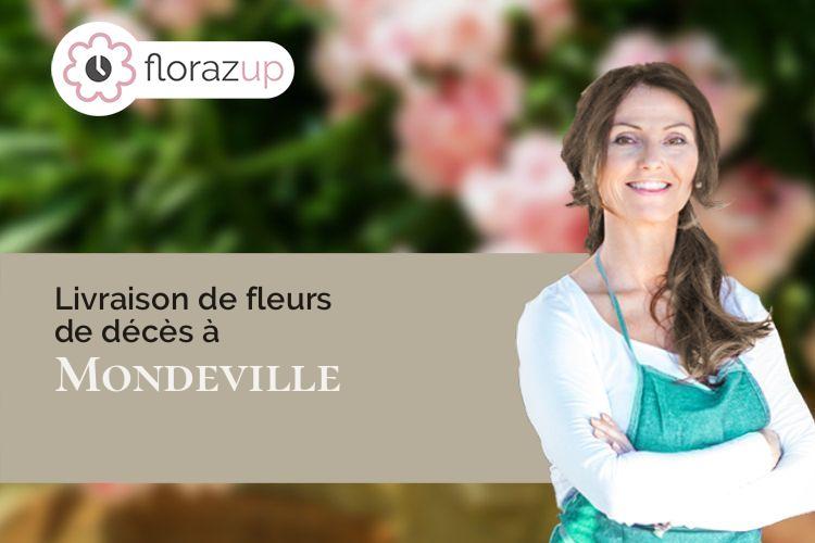 bouquets de fleurs pour des obsèques à Mondeville (Calvados/14120)
