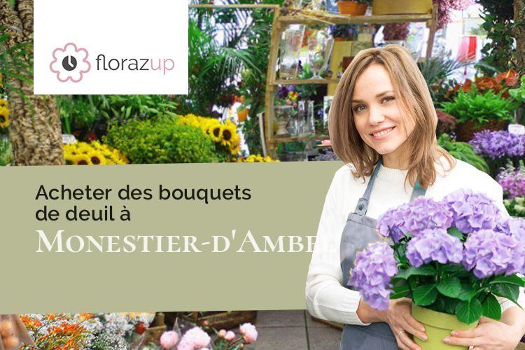 plantes pour des funérailles à Monestier-d'Ambel (Isère/38970)
