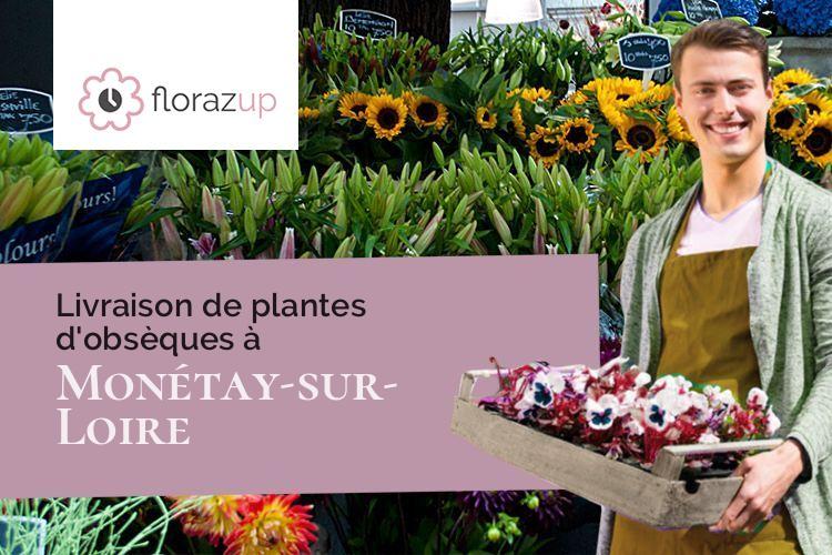 compositions de fleurs pour une crémation à Monétay-sur-Loire (Allier/03470)