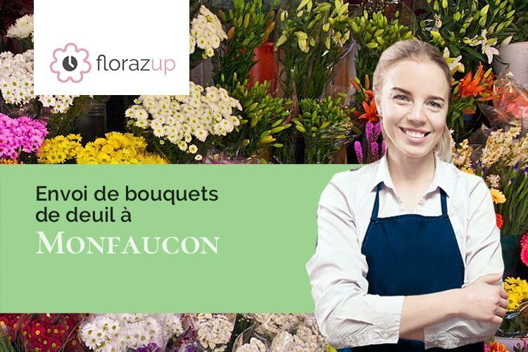 couronnes florales pour une crémation à Monfaucon (Dordogne/24130)