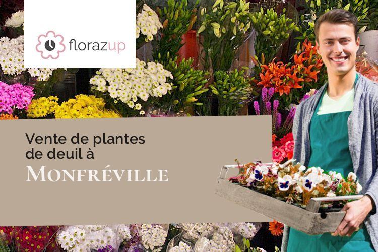 créations de fleurs pour une crémation à Monfréville (Calvados/14230)