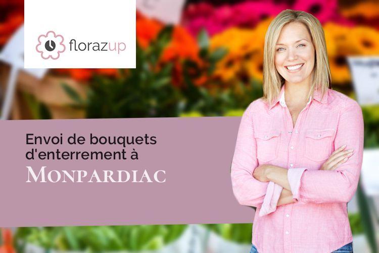 couronnes florales pour des obsèques à Monpardiac (Gers/32170)